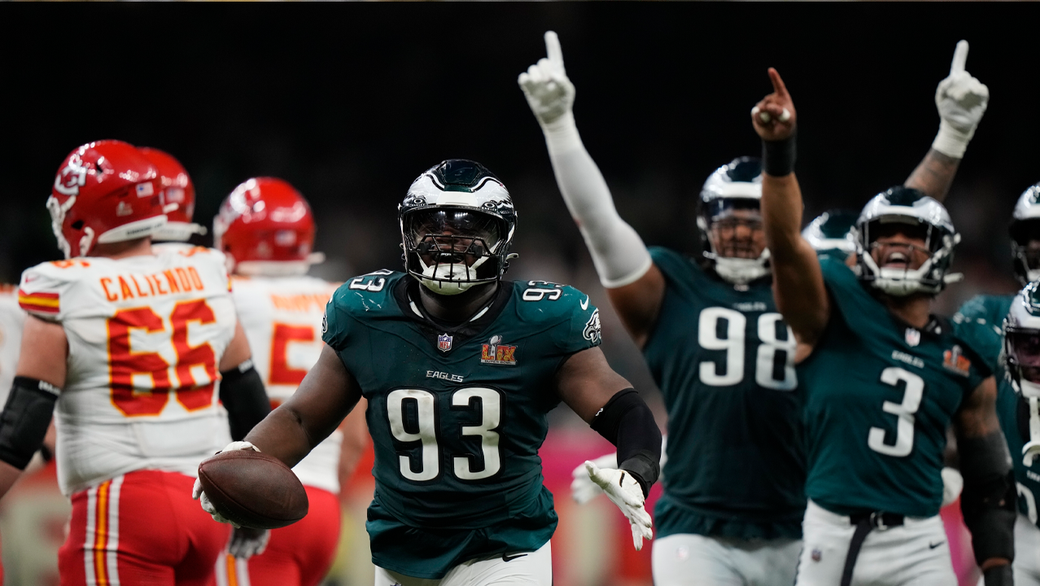 The Philadelphia Eagles rout Chiefs to win Super Bowl LIX