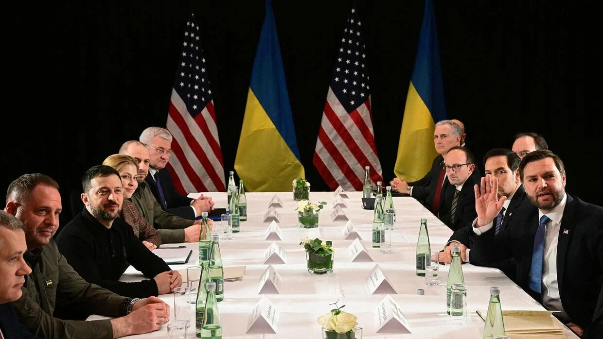 In meeting with Vance, Zelenskyy says Ukraine needs “real security guarantees”