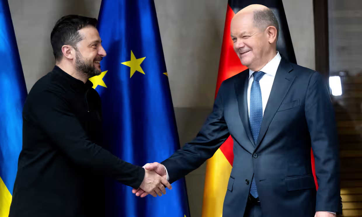 Ukraine’s President Zelenskyy calls for the creation of the “armed forces of Europe”
