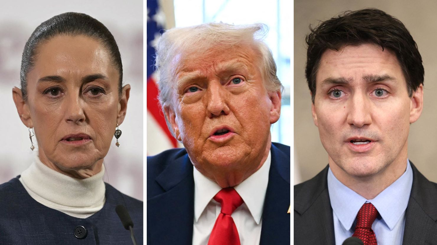 Trump pauses tariffs on Mexico and Canada for 1 month after talks with leaders
