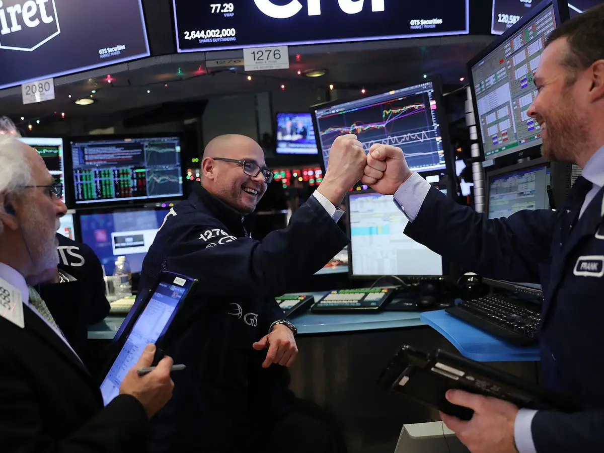 Dow Jones rallies 600 points to start week on hopes Trump is softening tariff stance