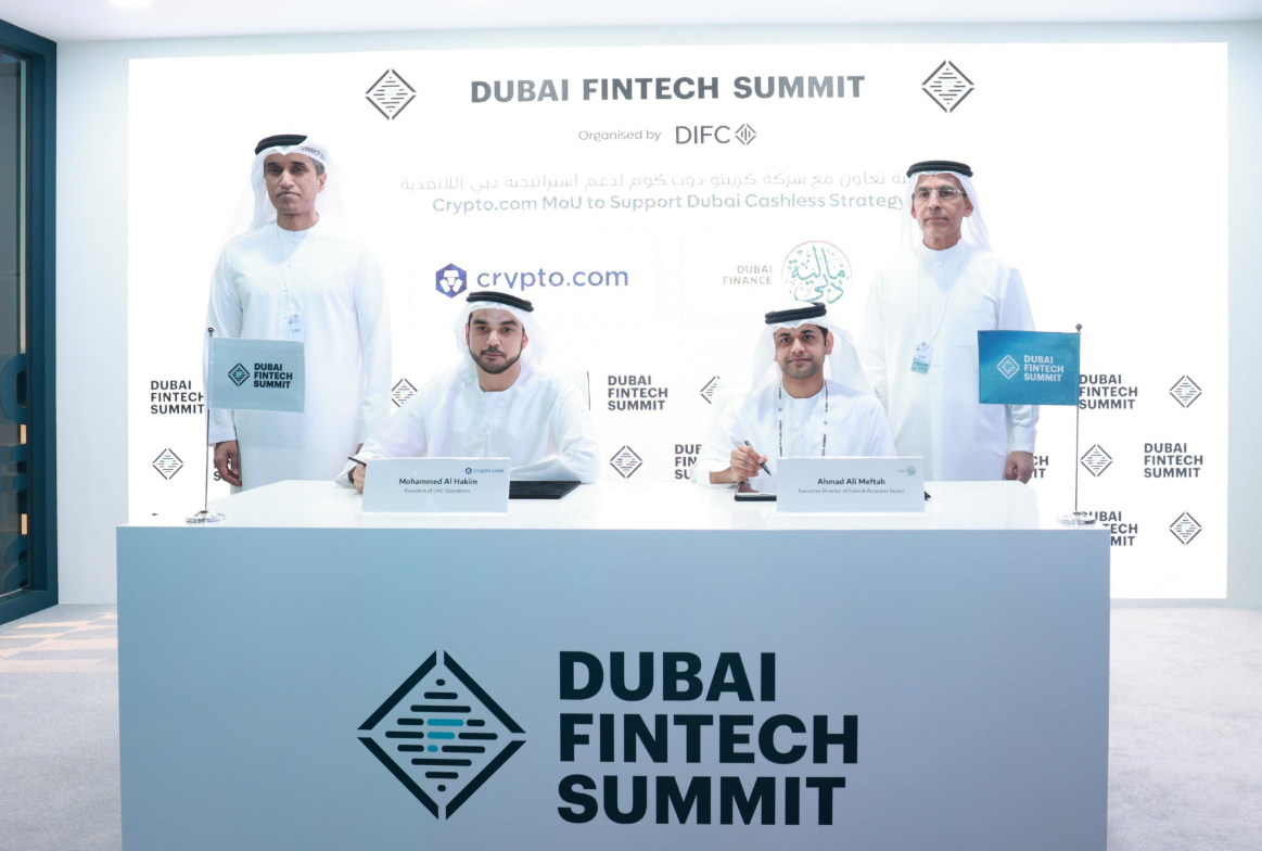 Dubai government to accept crypto payments through Crypto.com partnership