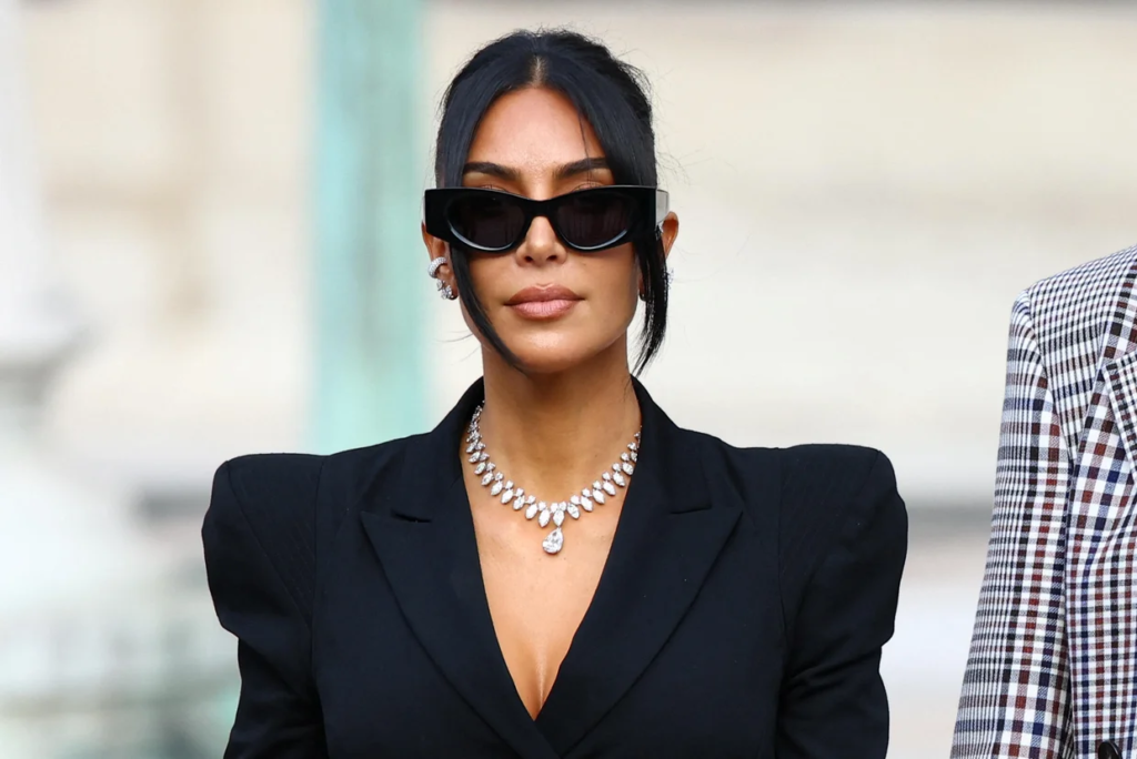 Kim Kardashian leaves the courthouse after testifying in the trial. Paris, France, May 13, 2025.
