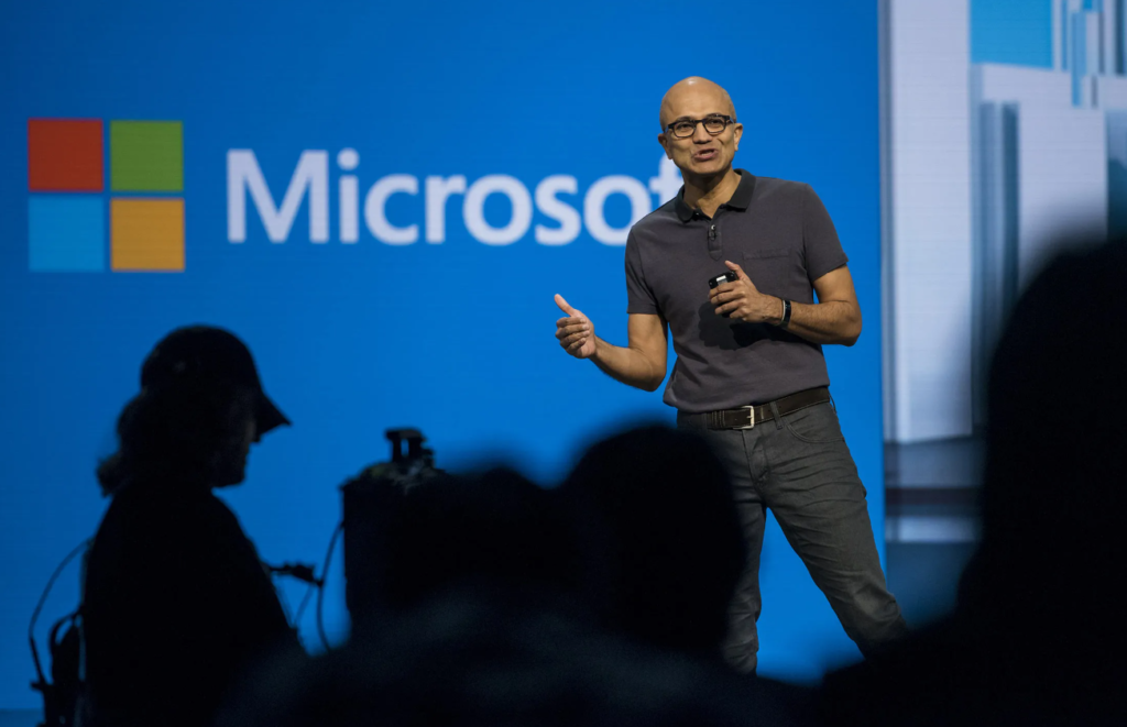 Satya Nadella, chairman and CEO of Microsoft.