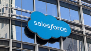 Salesforce leads software rally, rocketing 20% on track for second-best day ever