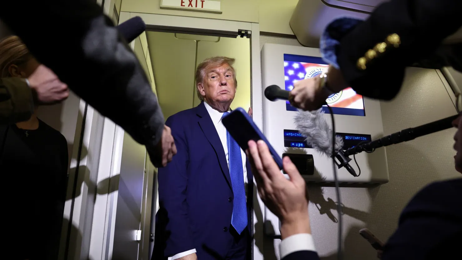 Trump Weighs Military Strike Against Iran, Demands ‘Unconditional Surrender’