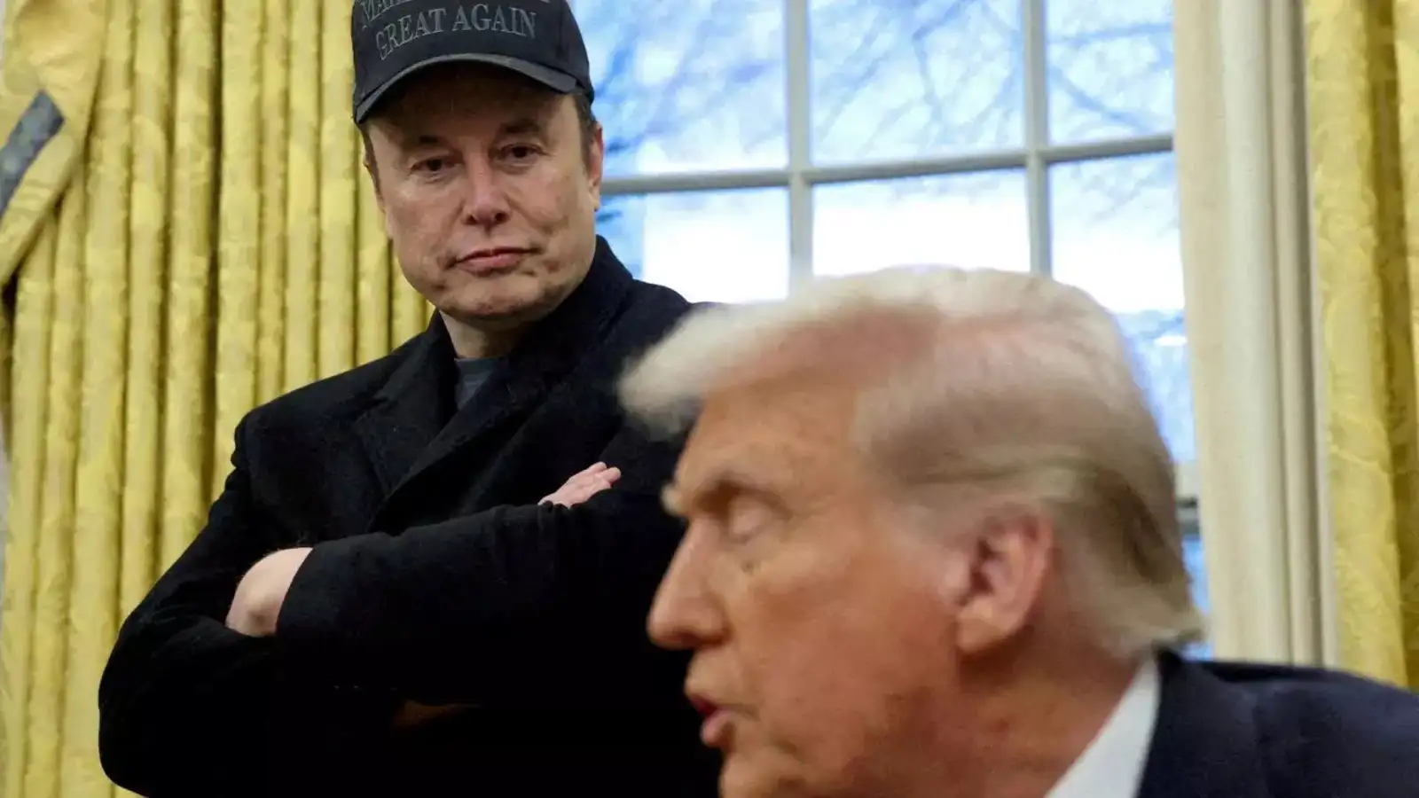 Tesla stock slides as Trump says he’s ‘very disappointed’ in Musk