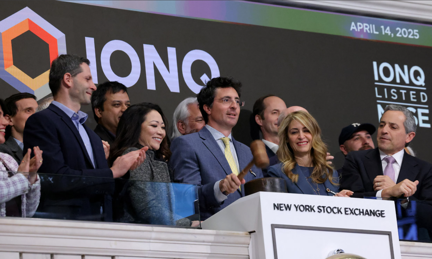 IonQ shares rise on news of $1 billion quantum computing startup acquisition