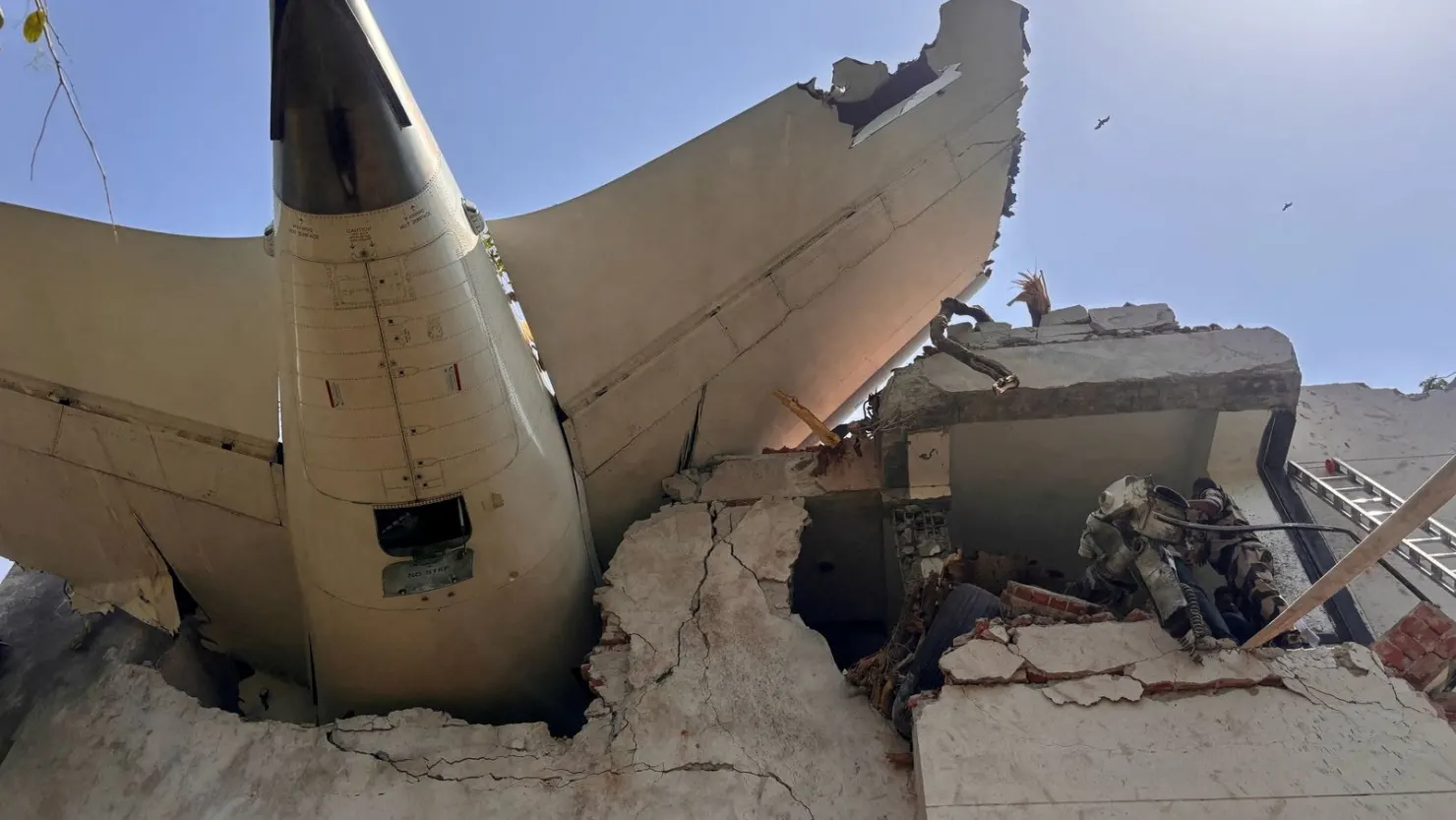 Hundreds feared dead after Air India jet crashes after takeoff