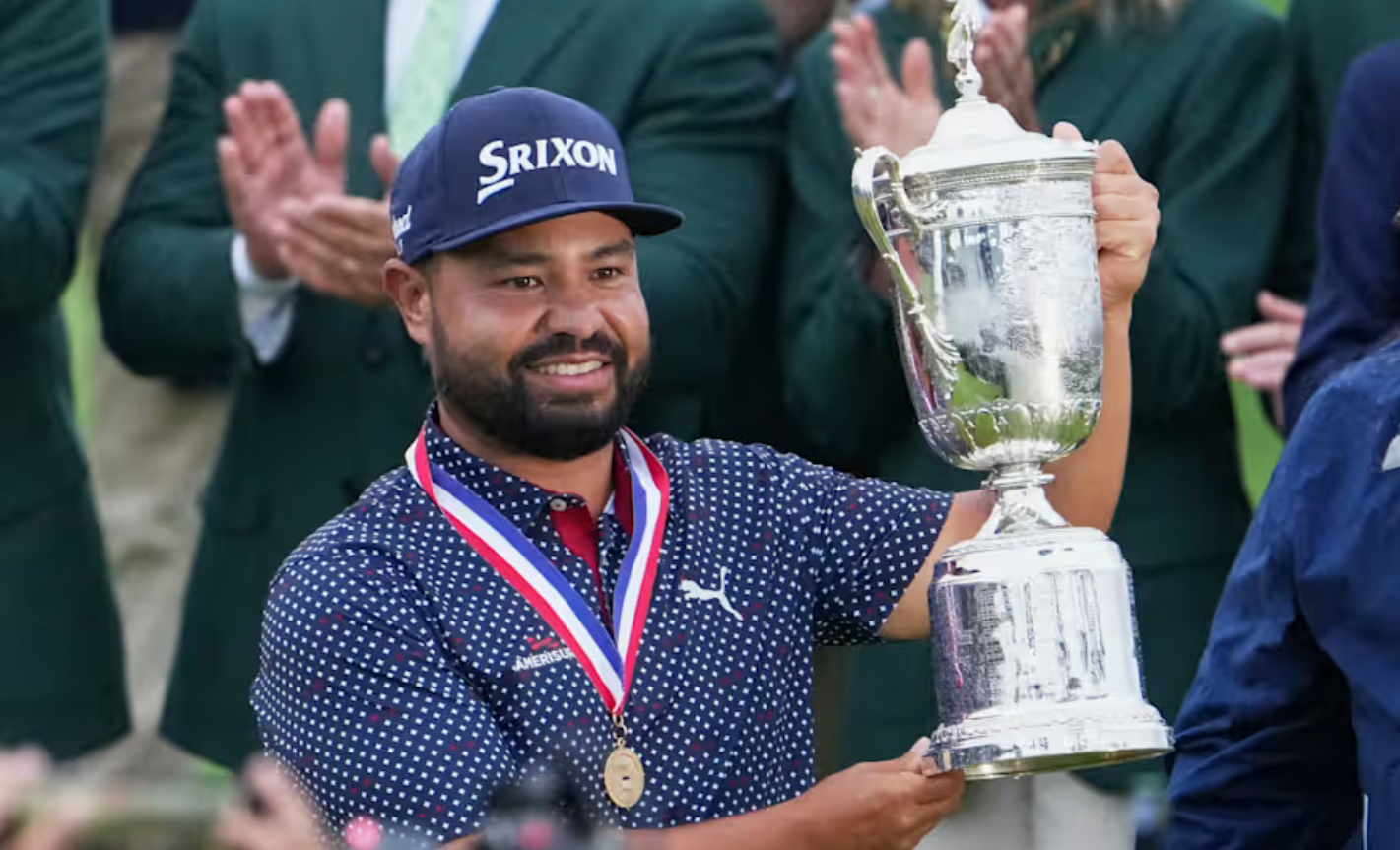 J.J. Spaun wins U.S. open after weathering messy rain delay at Oakmont