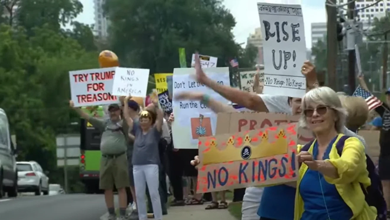 ‘No Kings’ movement gains momentum as thousands of Marylanders take to the streets