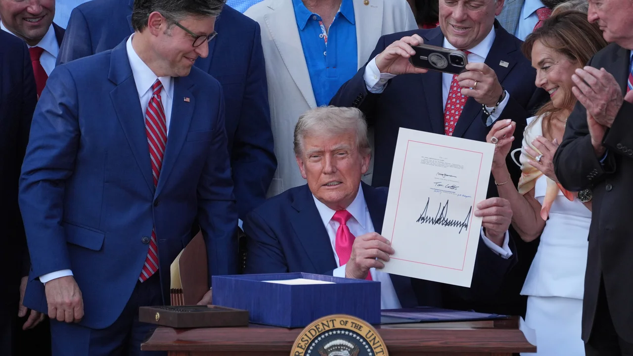 Trump signs “big, beautiful bill” in July Fourth ceremony at White House