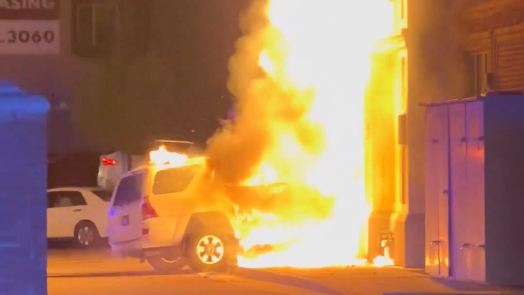 Domino’s restaurant in Utah explodes after SUV crashes into building