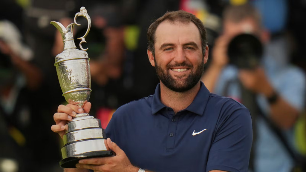Scottie Scheffler wins first British Open