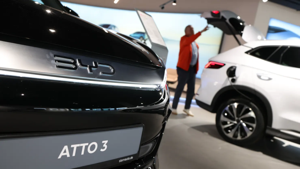 Tesla Sales Collapse 55% in Europe as BYD Surges Ahead