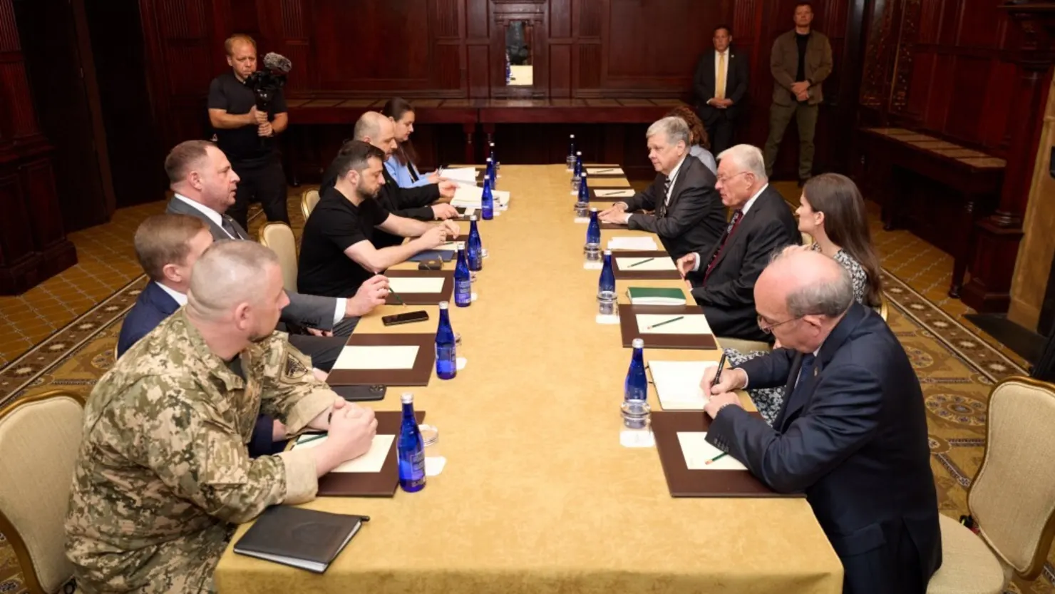 Zelenskyy Kellogg meeting ends