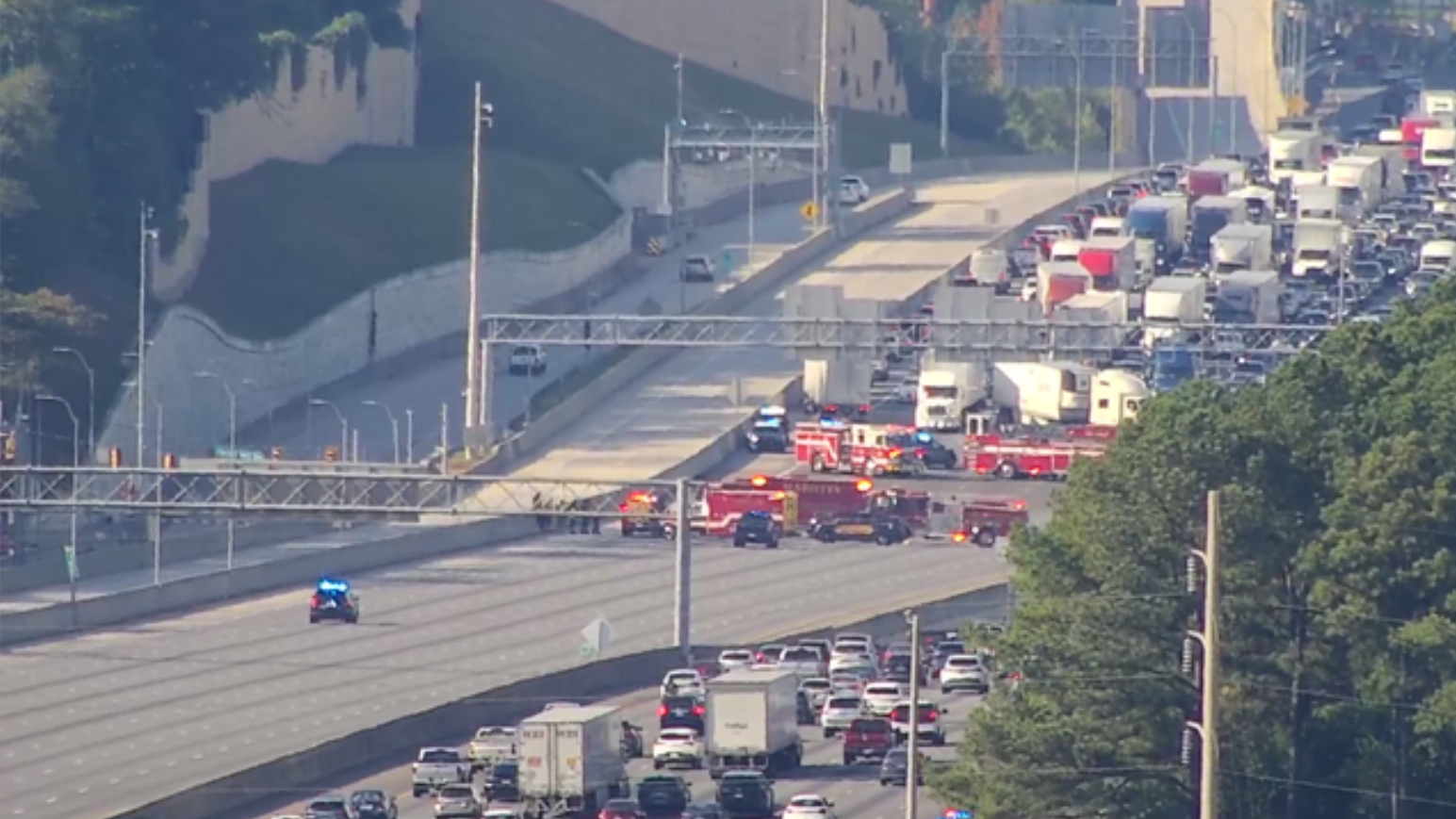 Interstate 75 reopening in Cobb County after robot removes suspicious item