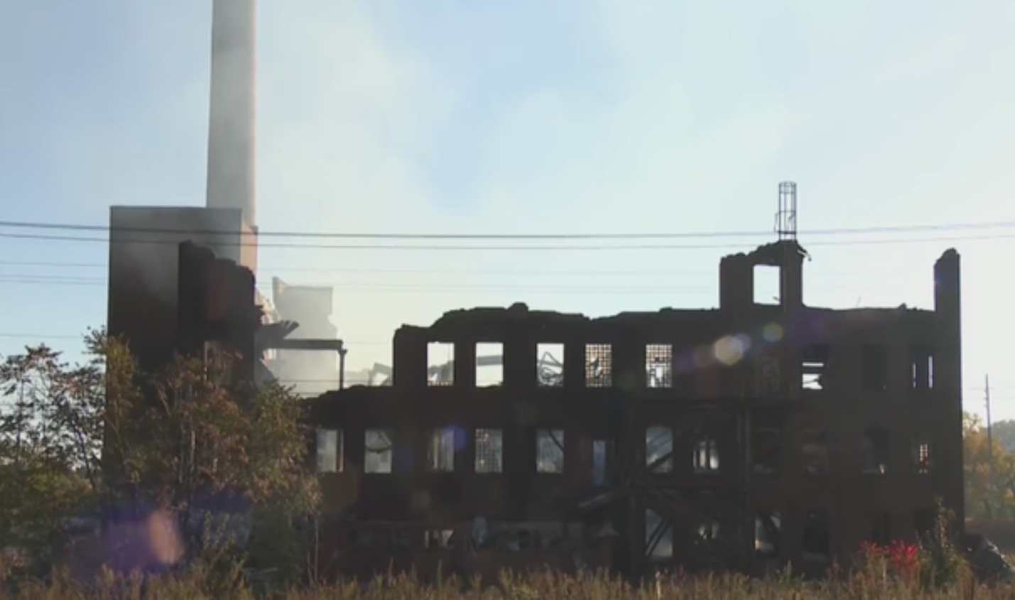 Crews spend hours fighting flames at historic Bantam Jeep building in Butler