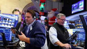 The Dow Jones tumbles 600 points after hot inflation report, mounting concerns about AI impact