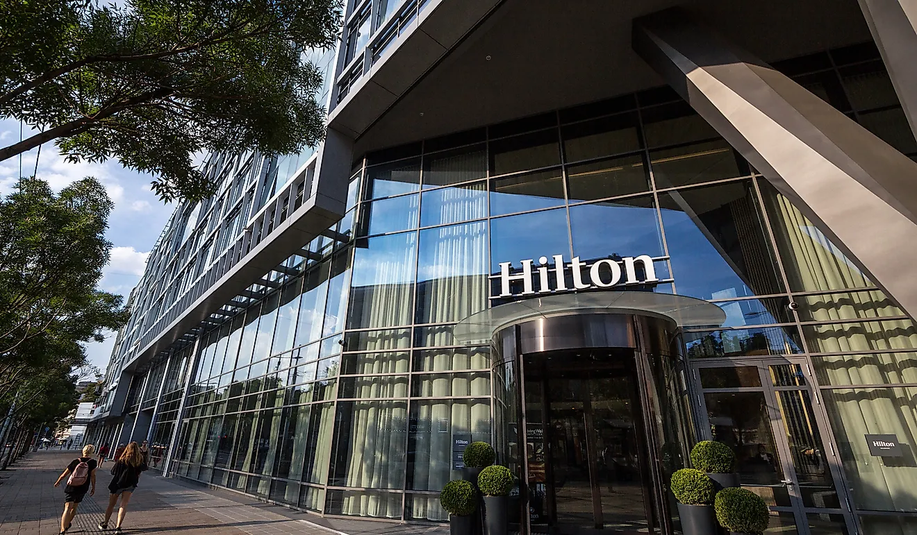 Hilton shares slide after DHS accuses hotel operator of denying service