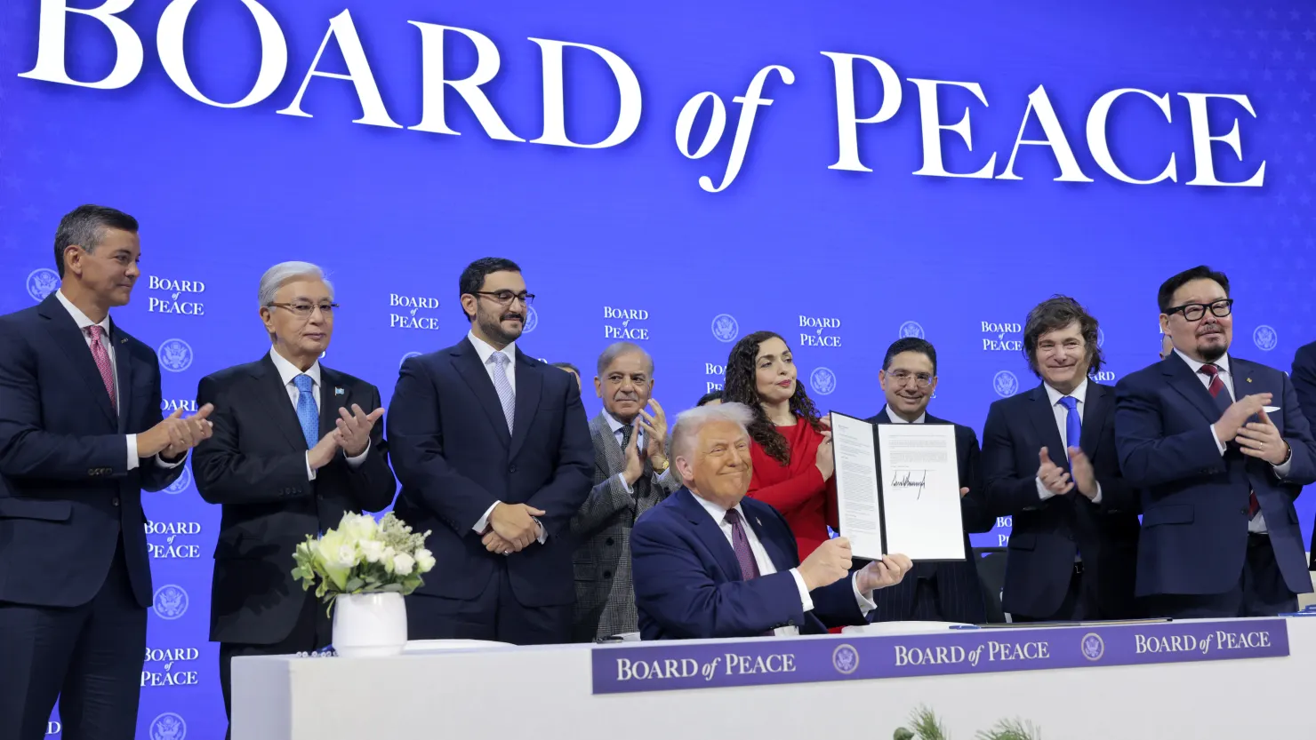 Trump signed his Gaza ‘Board of Peace’ into being. Here’s who’s on it — and who isn’t