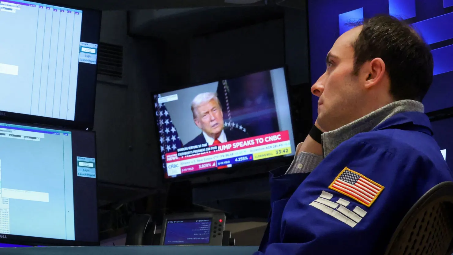 Dow Jones jumps 300 points as stocks rebound for a second day after Trump calls off Greenland-related tariffs