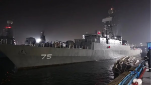 U.S. military shares video of torpedo strike sinking Iranian warship near Sri Lanka