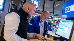 The Dow Jones jumps 900 points after Trump says U.S. and Iran have held ‘productive’ talks