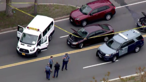 Cambridge Shooting Video Shows Gunman Firing at Cars Before Police Shoot Suspect