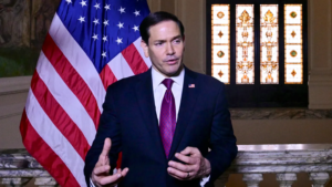 Marco Rubio Says U.S. Awaits Iran Response on War Proposal as Strait of Hormuz Tensions Escalate