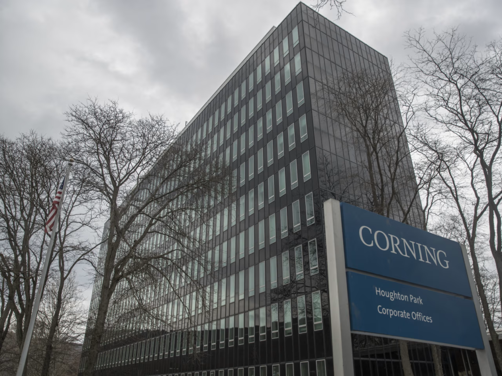 Corning shares gain after Amazon AI data center deal announcement