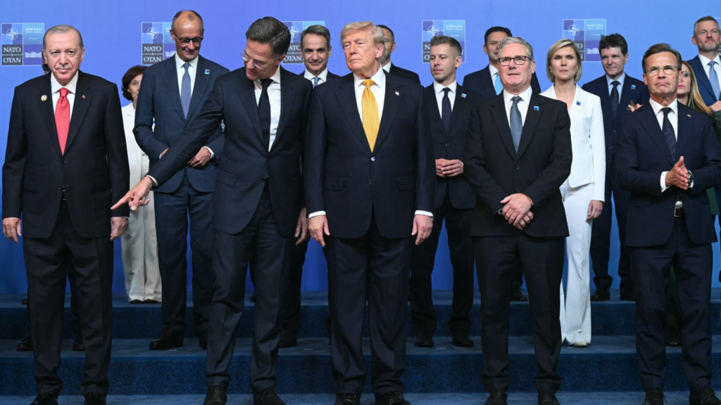 Trump pours cold water on NATO allies’ united front